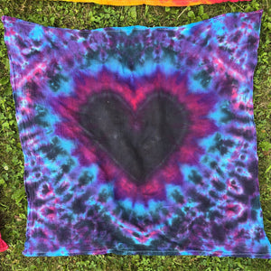 Galaxy Heart 28"x28" Tapestry