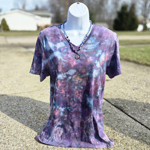 Cosmic Amethyst Ice Dye Adult (Multiple Shirt Style Options)