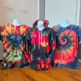 Firestorm Heart Ice Dye Adult (Multiple Shirt Style Options)