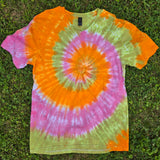 Rainbow Sherbet Spiral Adult (Multiple Shirt Styles)