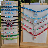 Holiday Christmas Hemp Bracelets and Necklaces